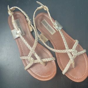 Gold Goddess Sandals by Steve Madden - Size 7